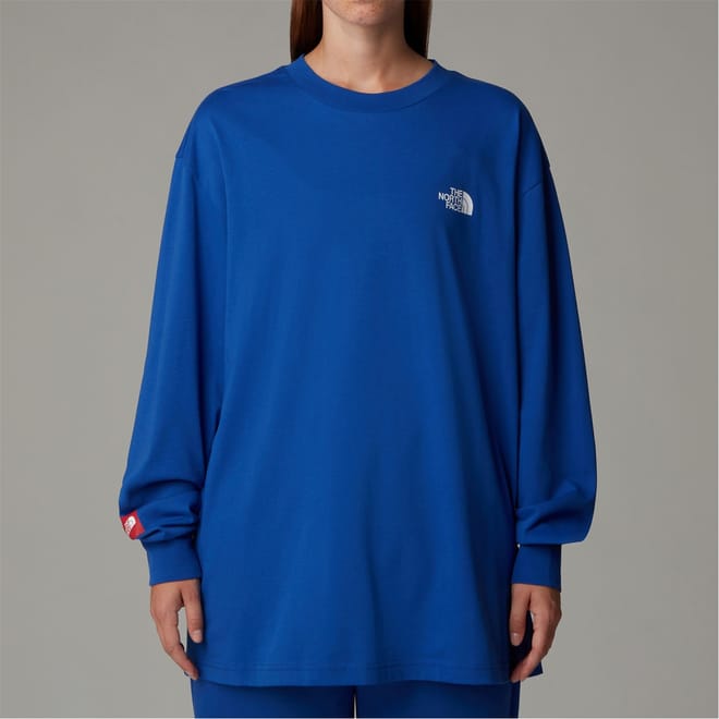 U Axys L S Tee Tnf Blue