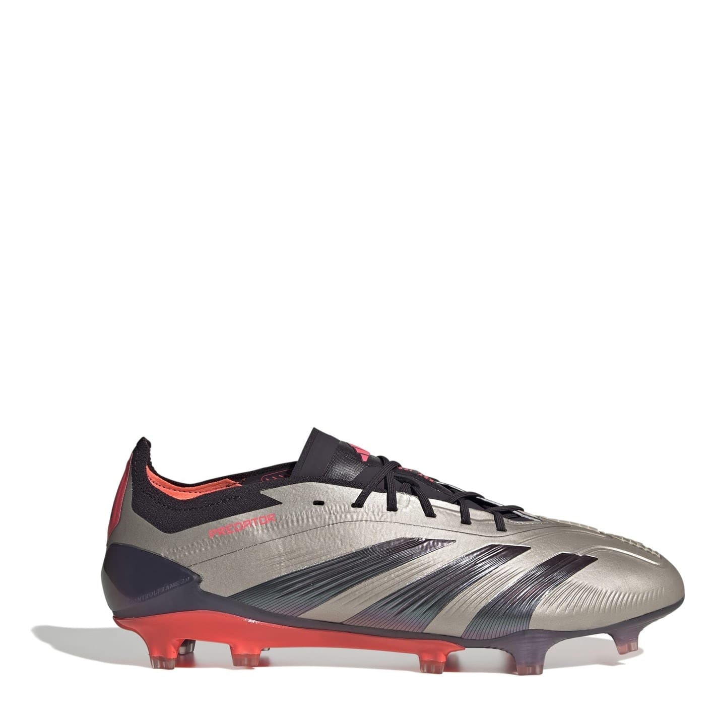 Silver adidas Predator Elite Firm Ground Football Boots Get The Label