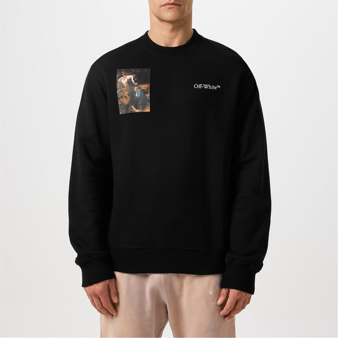 Slim Crew Neck Long Sleeve Sweatshirt