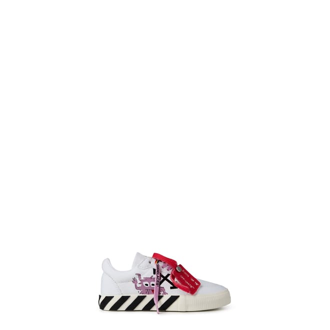 Mon Vulcanized Stripe Low Top Court Shoes