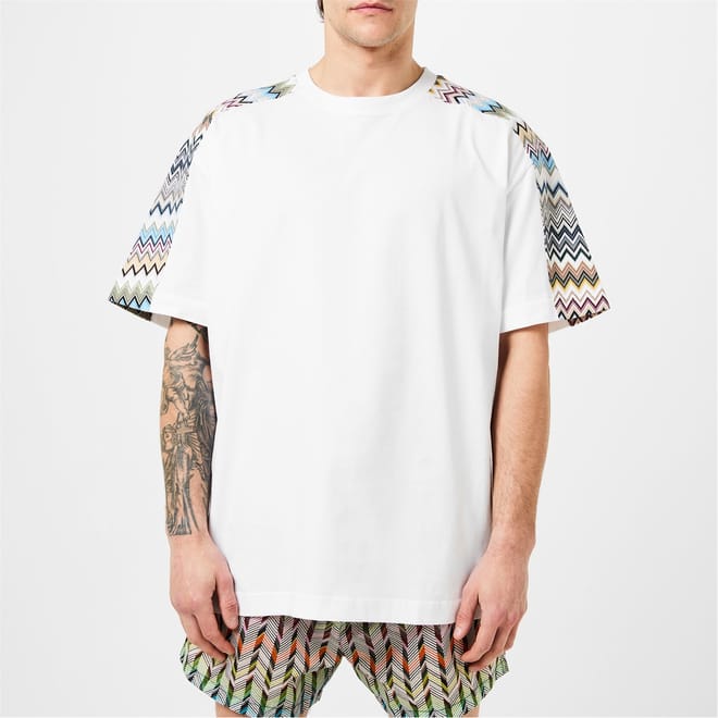 Zig Jacquard Regular Fit T-Shirt