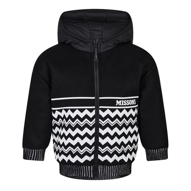 Logo Hooded Windbreaker Jacket