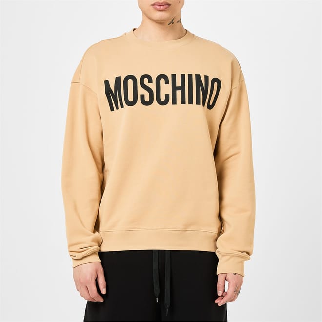 Print Crew Neck Regular Fit Sweatshirt