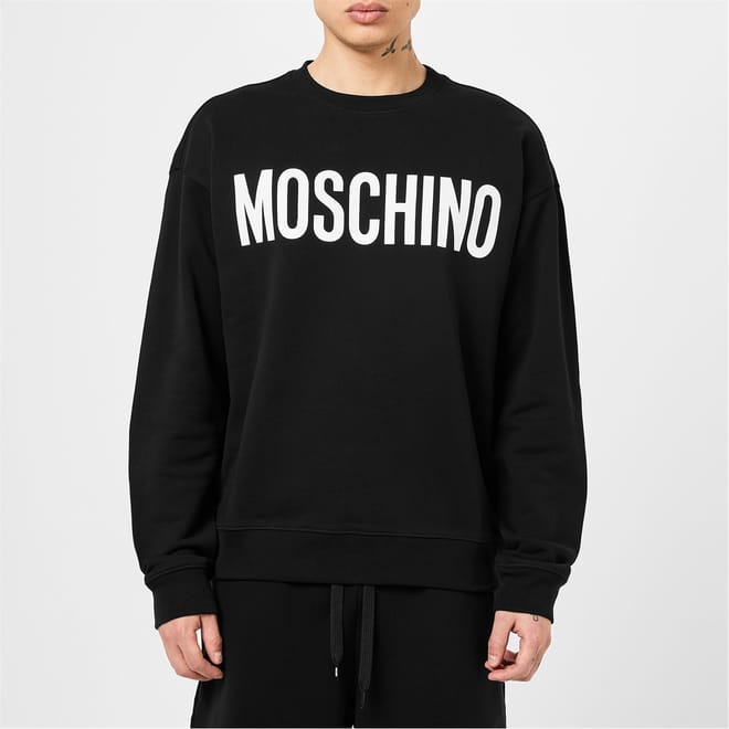 Print Crew Neck Regular Fit Sweatshirt