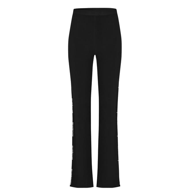 Jacquard Lettering Leggings