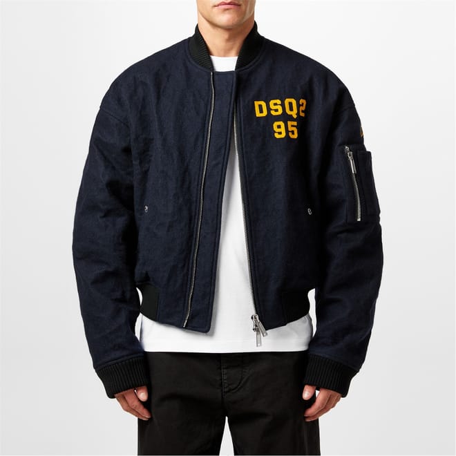Varsity 80s Bomber Jacket