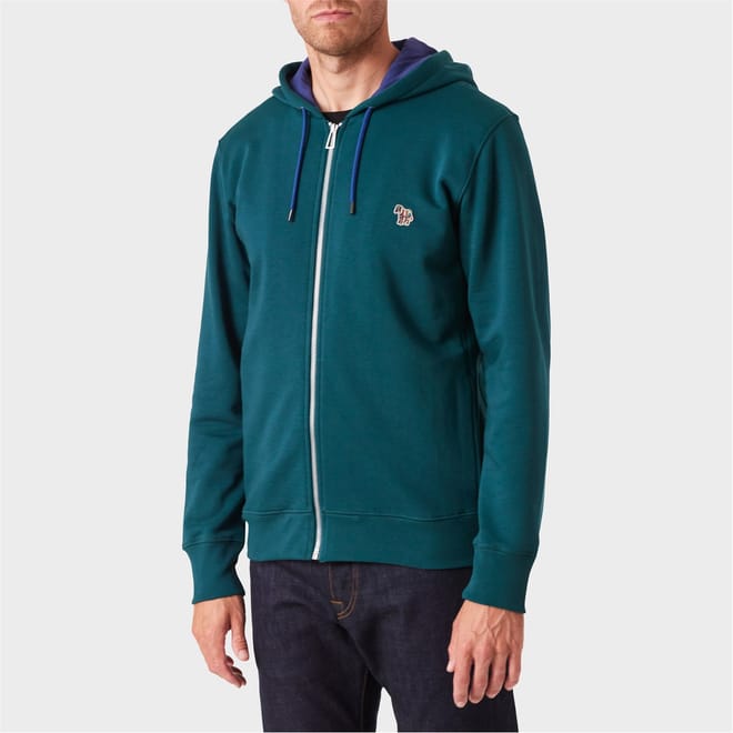 Zebra Zip Hoodie