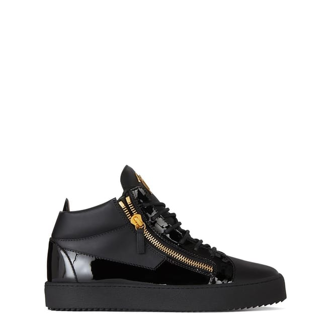 May Patent High Top Top Trainers