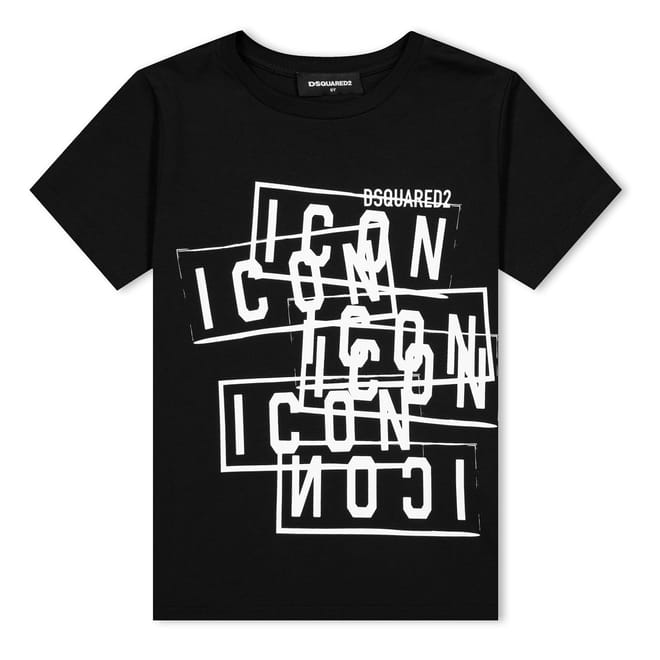 Icon Regular Fit Lettering T-Shirt