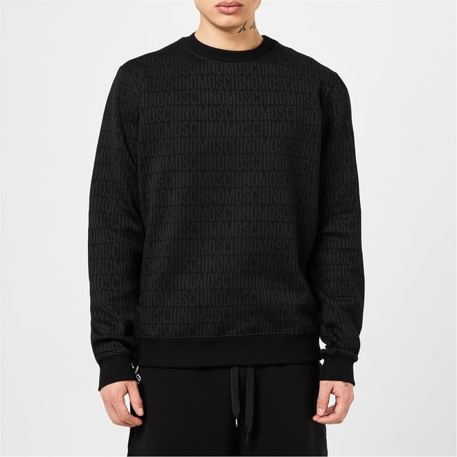 Print Crew Neck Regular Fit Sweater