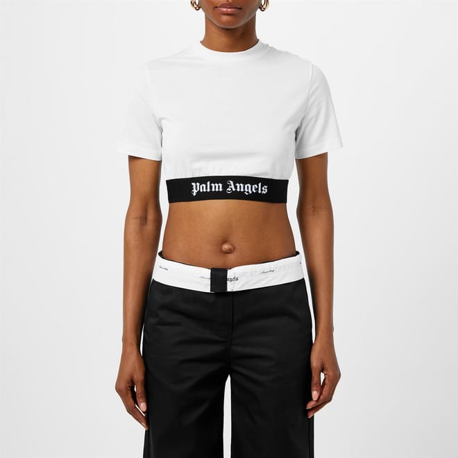 Cropped Crewneck T-Shirt