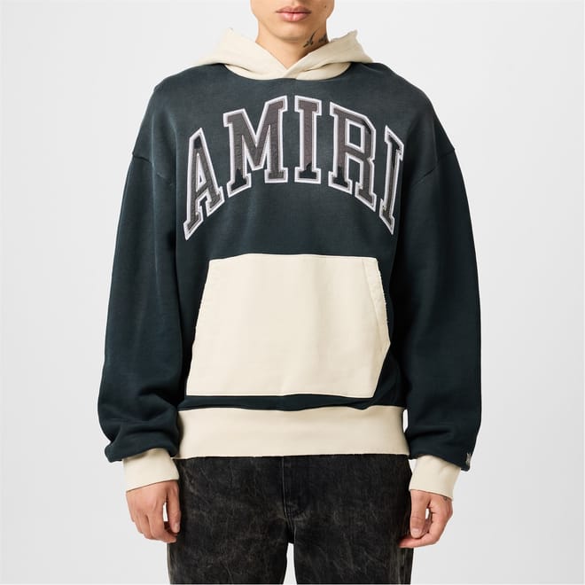 Vintage Hooded Lettering Sweatshirt