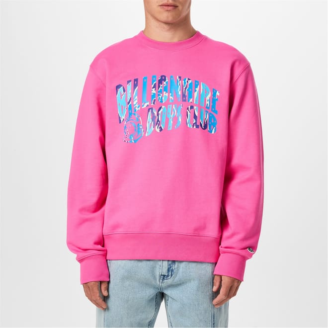 Camo Arch Logo Sweater