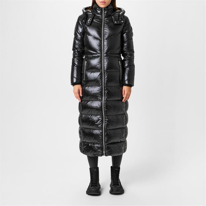 Belle Cote Shiny Shell Down Coat