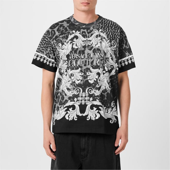 Block Crew Neck Regular Fit T-Shirt