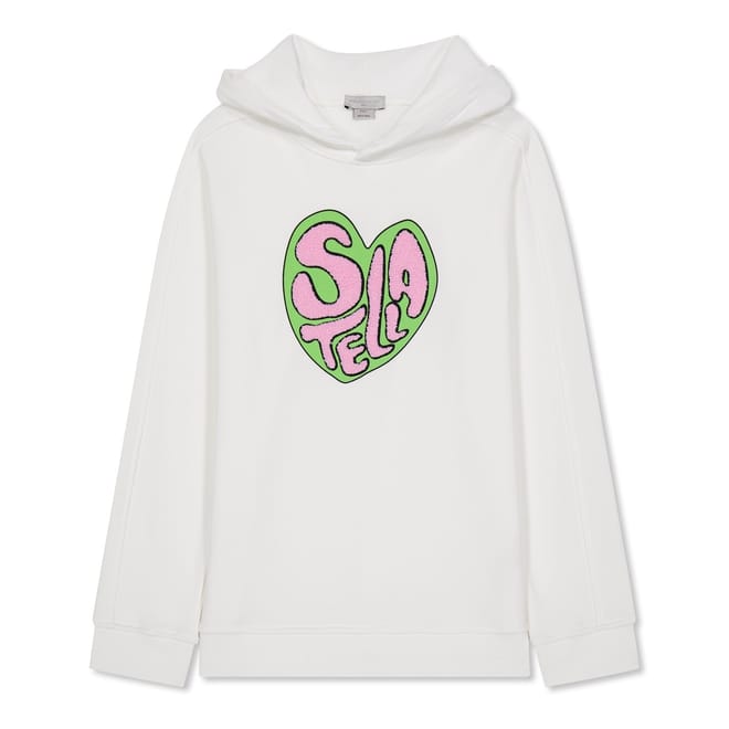 Stella Hooded Logo Print Sweatshirt