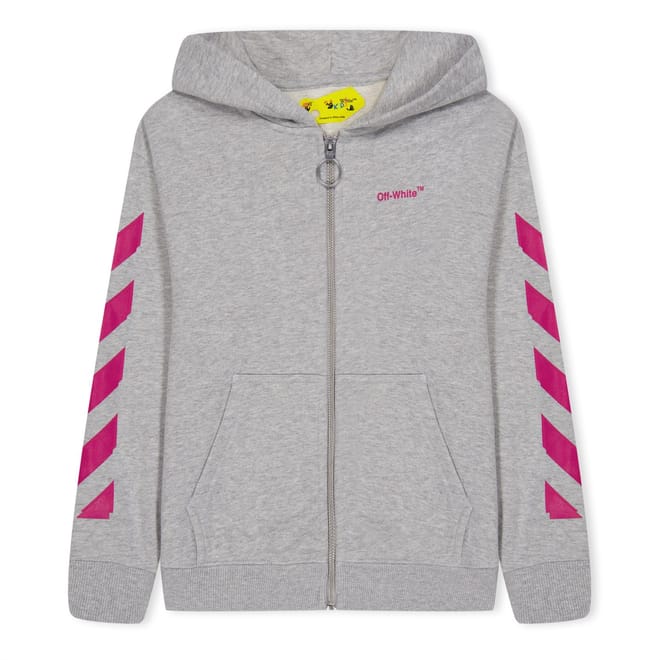 Hooded Zip Sweatshirt Jacket