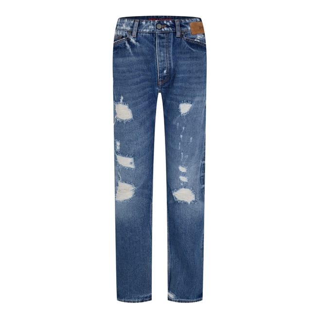 Distressed Regular Fit Jean