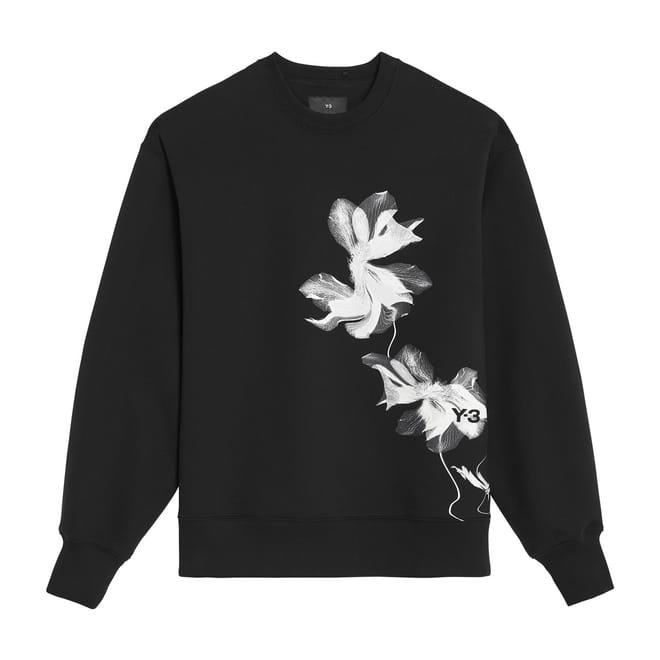 Floral Crew Neck Regular Fit Sweatshirt