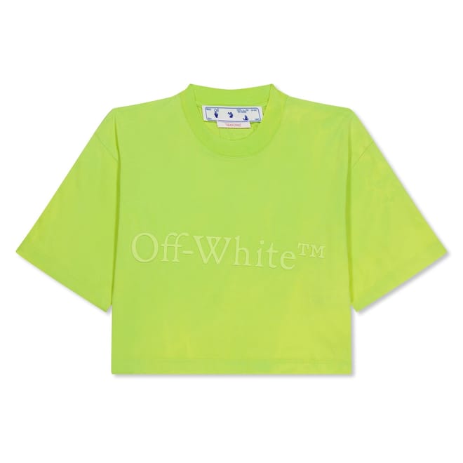 Cropped Crew Neck Regular Fit T-Shirt