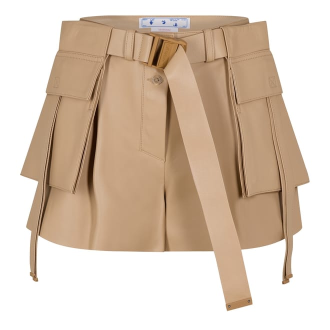 Cargo Shorts with Buckle