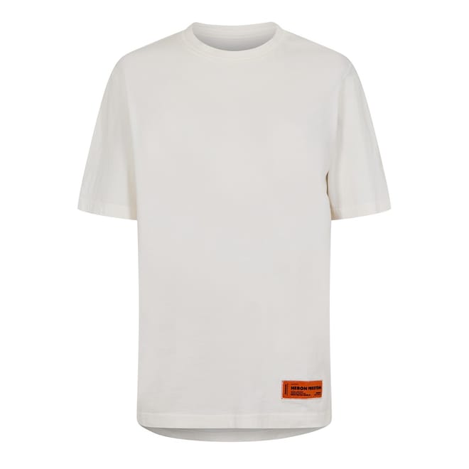 Heron Logo Crew Neck Regular Fit T-Shirt