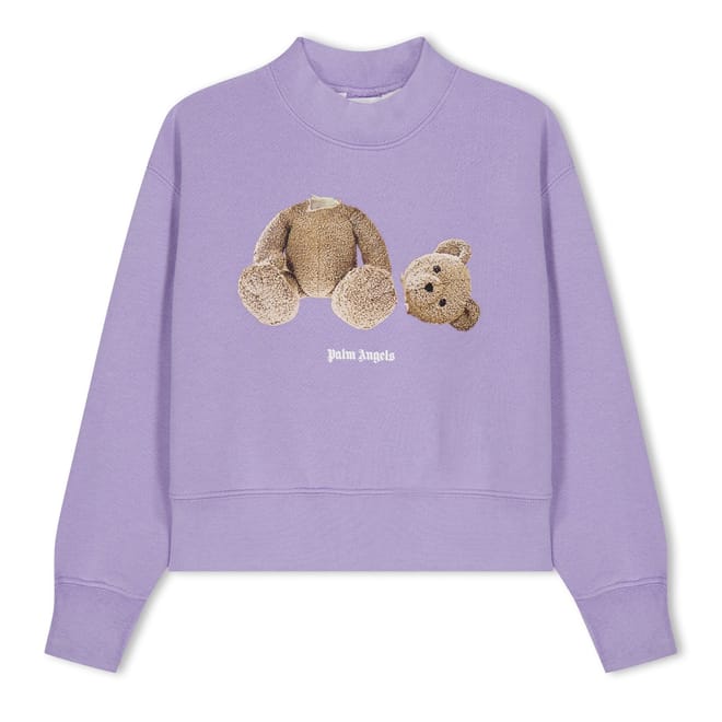 Bear Relaxed Fit Long Sleeve Sweater