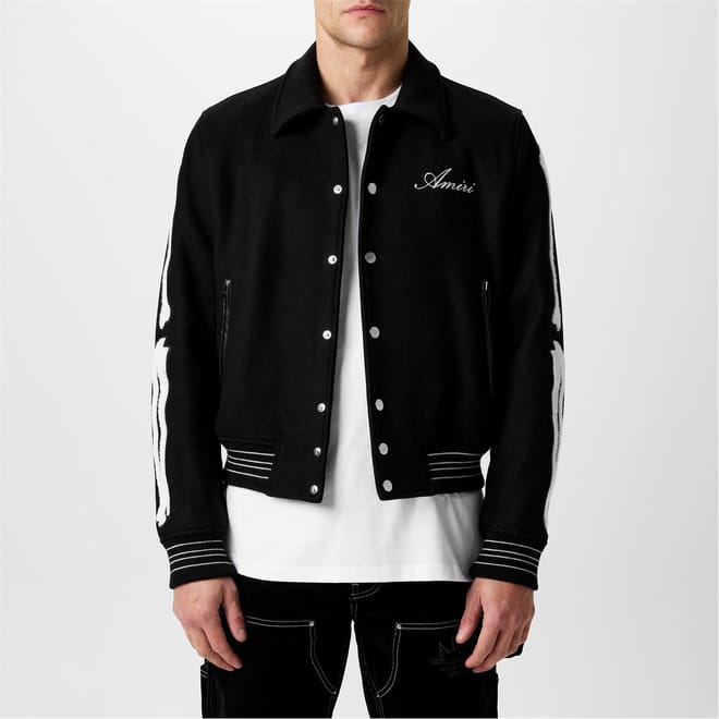Bones Wool Varsity Jacket