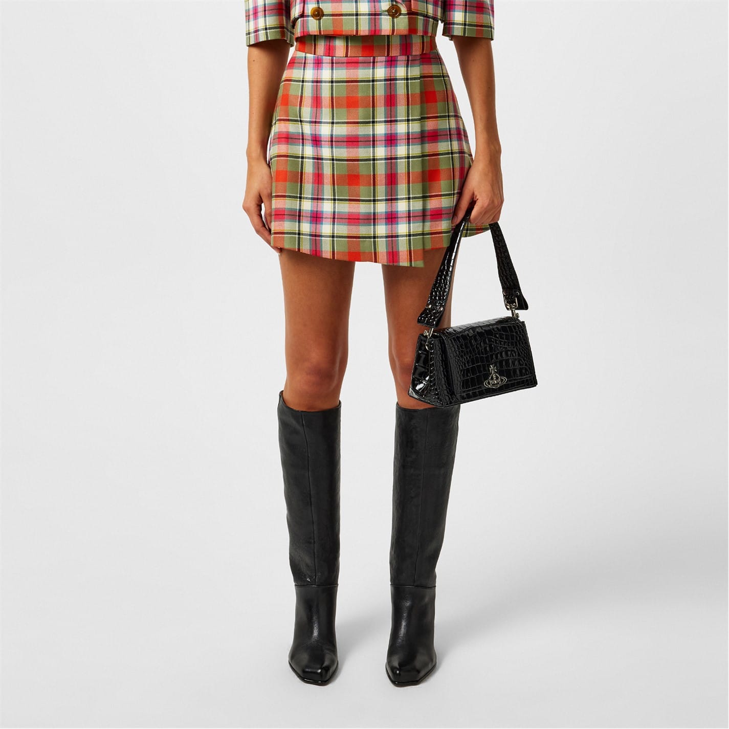 VIVIENNE WESTWOOD スカート 25 Cut Off tartan 1014782 VIVIENNE WESTWOOD スカート 25 Cut Off tartan 1014782