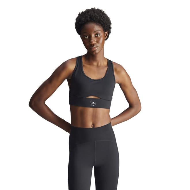 Stella Cropped Scoop Neck Snug Fit Bra