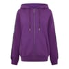 Athletic Logo Hooded Kangaroo Pocket Sweat Jacket