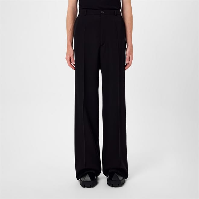Regular Fit Wool Trousers