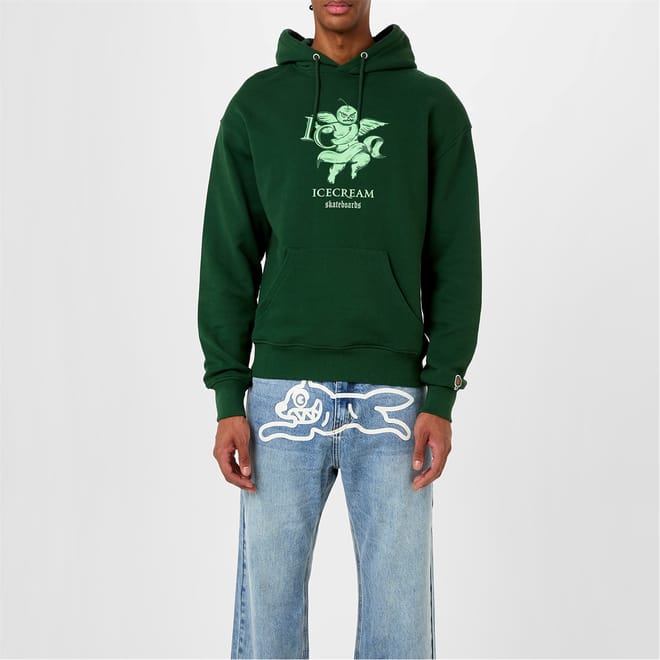 Ic Cherub Hooded Relaxed Fit Sweatshirt