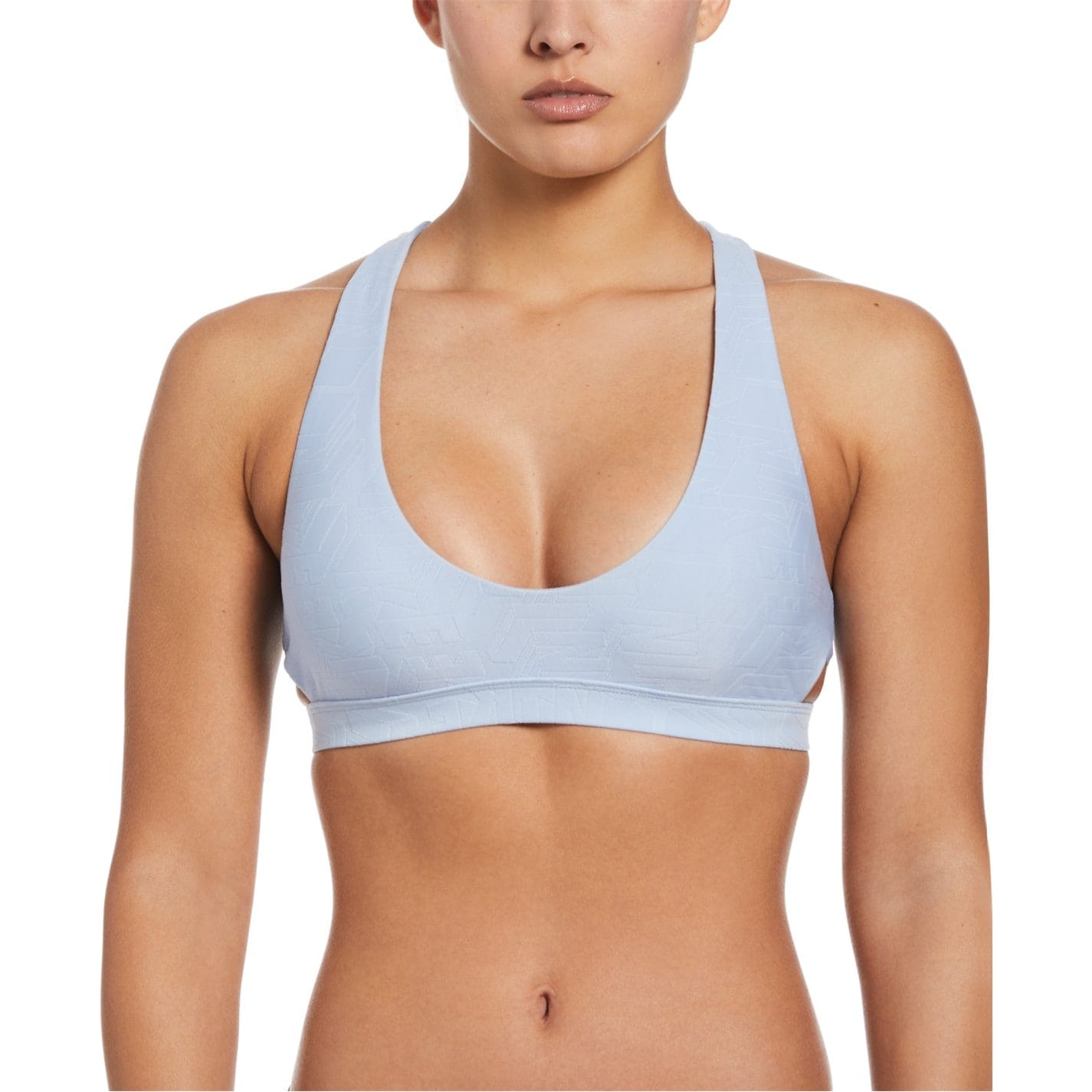 Blue Nike Cutout Bkni Top Get The Label