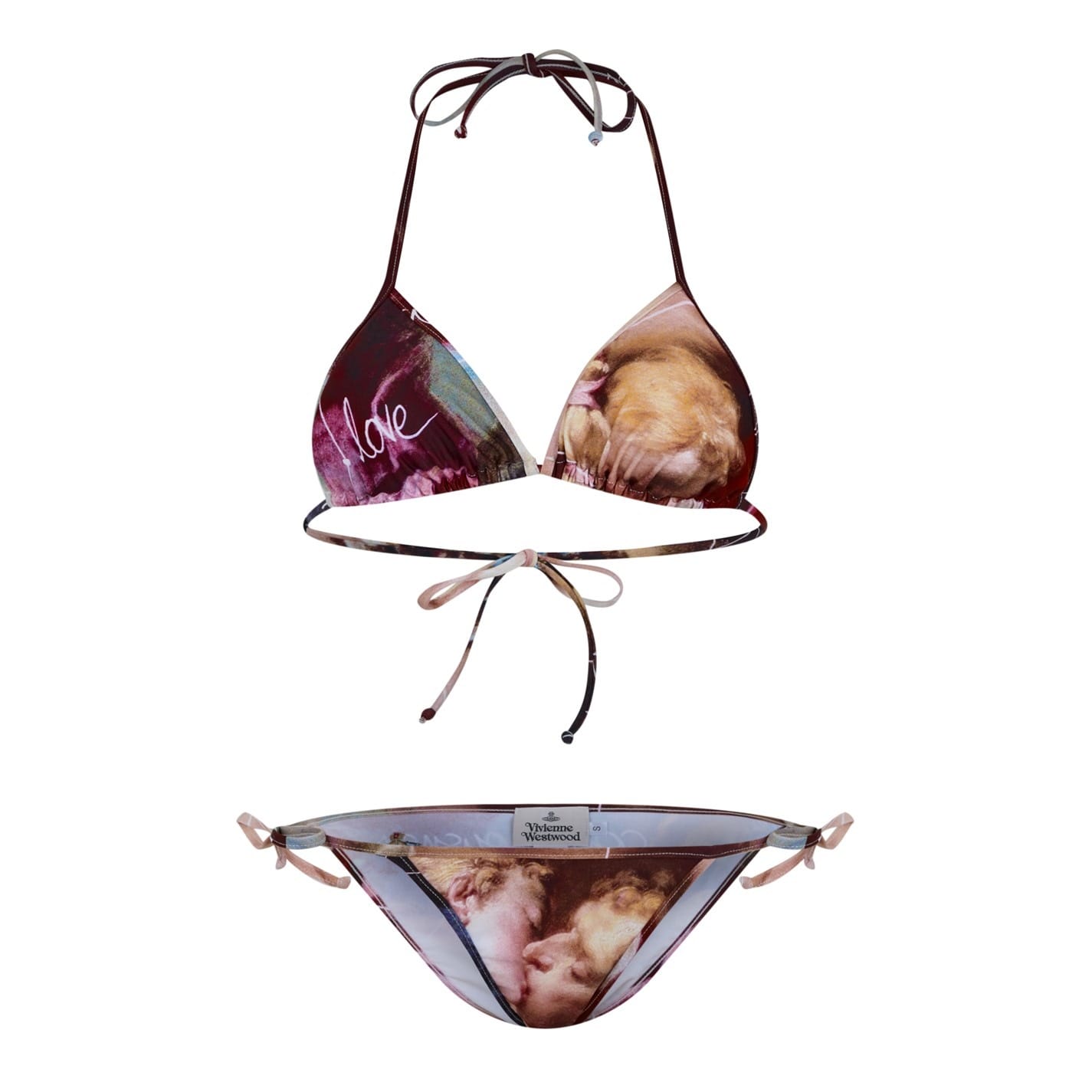 Multi Vivienne Westwood Kiss Padded Bikini - Get The Label