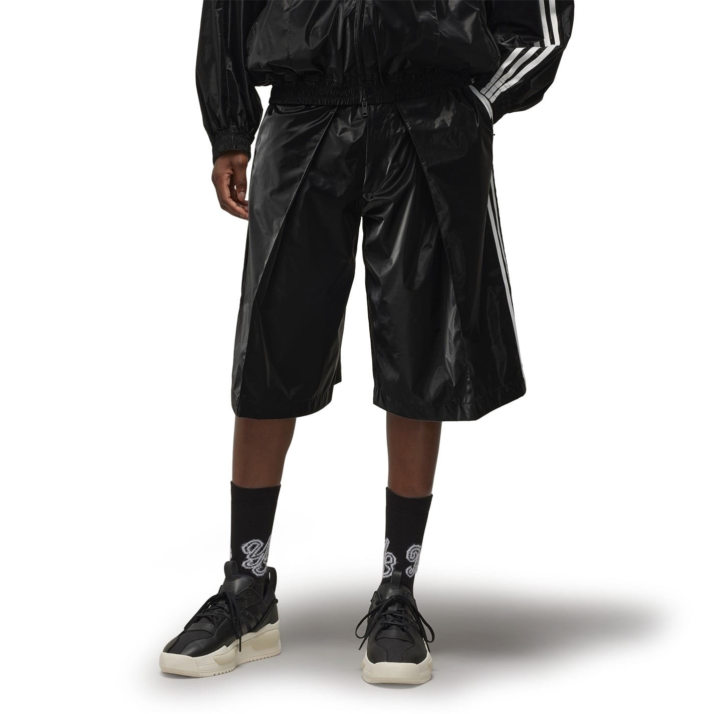 M Y-3 ELEGANT THREESTRIPES TAILOR-SHORTS Y-3 Elegant 3 Stripe