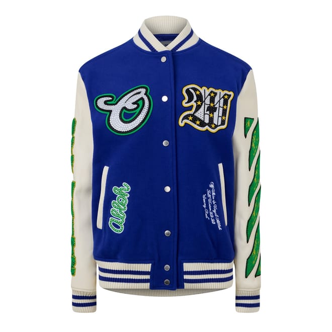 Varsity Large Genie Bomber Jacket