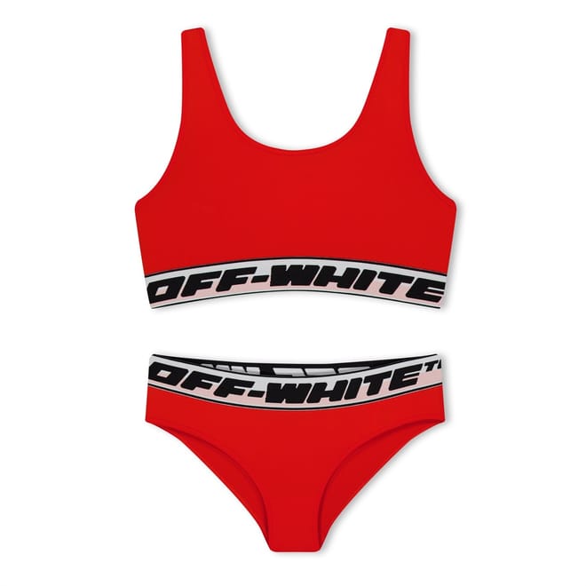 Lettering Bikini Top