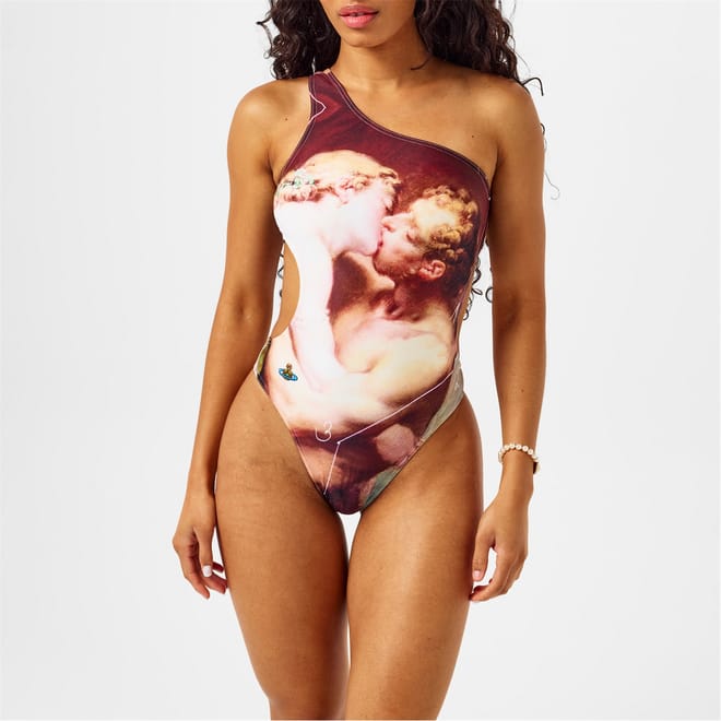 The Kiss One Shoulder Swimsuit