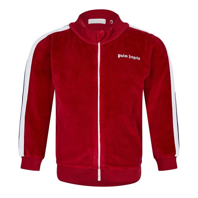 Mock Neck Ribbed Cuff Track Jacket