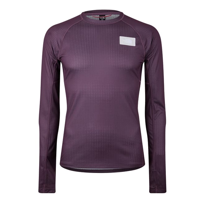 Circular Dot Knit Crew Top