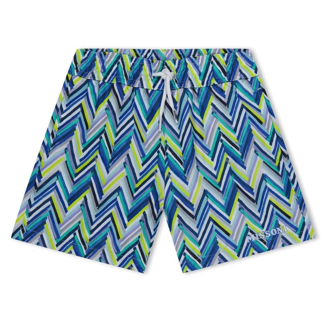 Zigzag Chevron Swim Short