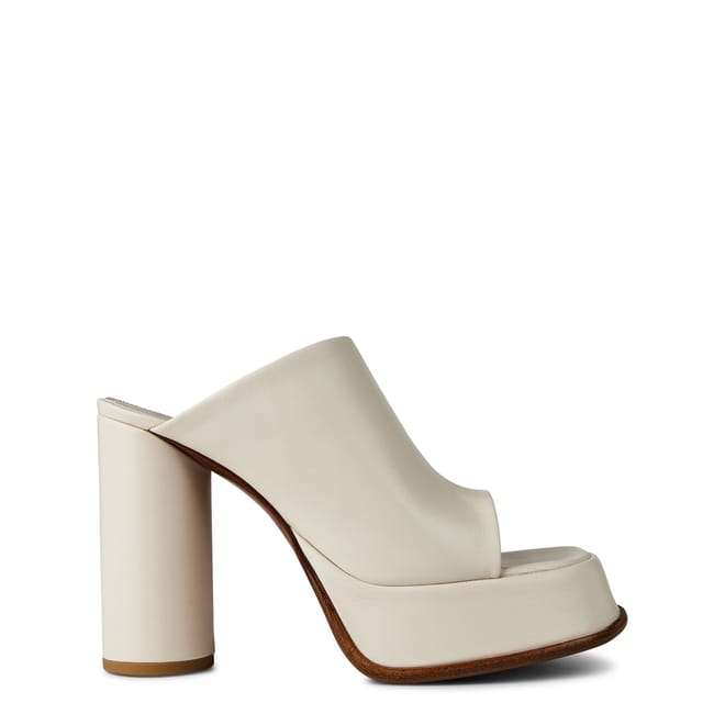 Platform Block Heel Mules