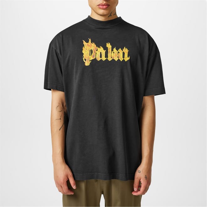 Burning Logo T-Shirt