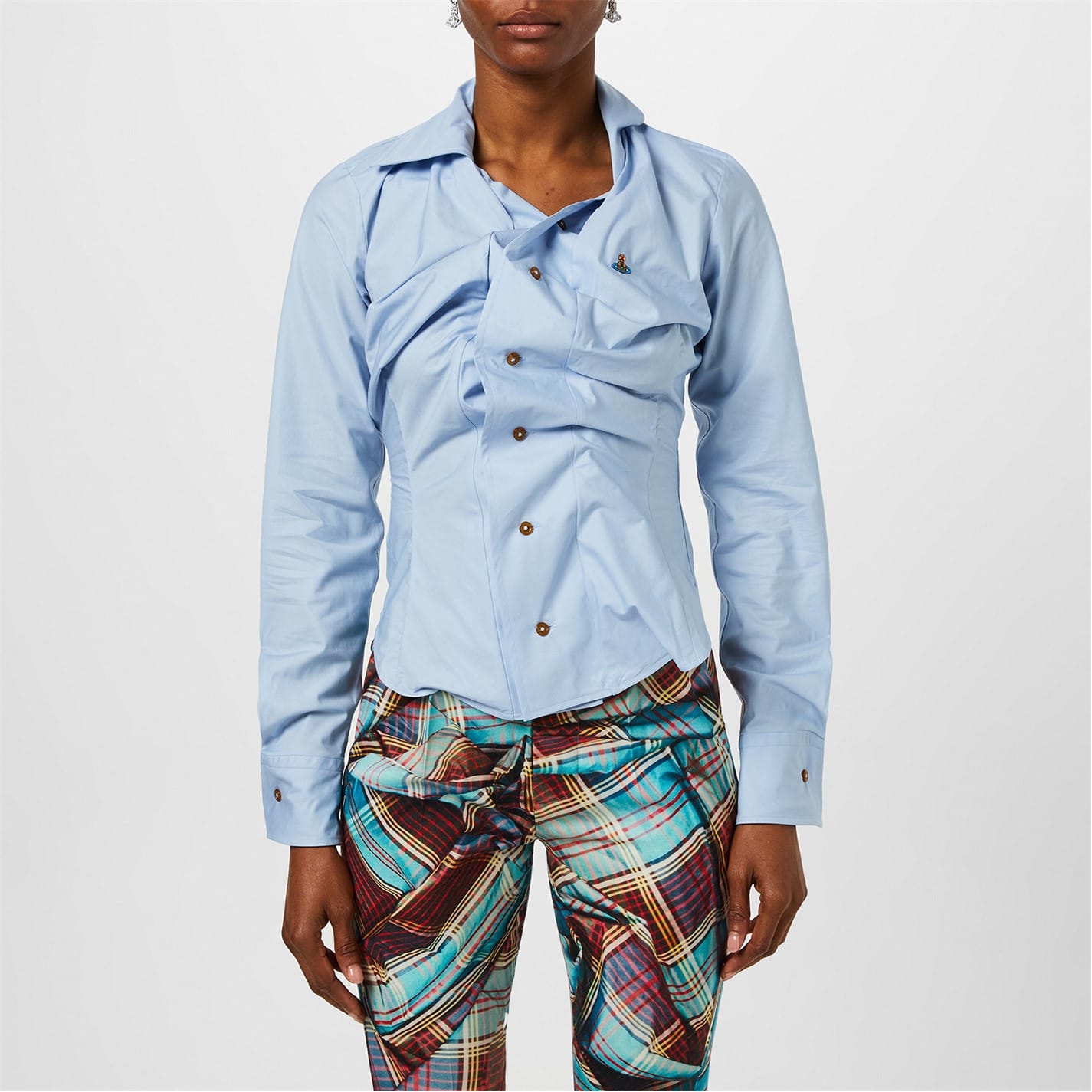 【関税&送料込】Vivienne Westwood Navy Blue Drunken Jacket I Vivienne Westwood Jackets for Women | Online Sale up to 48