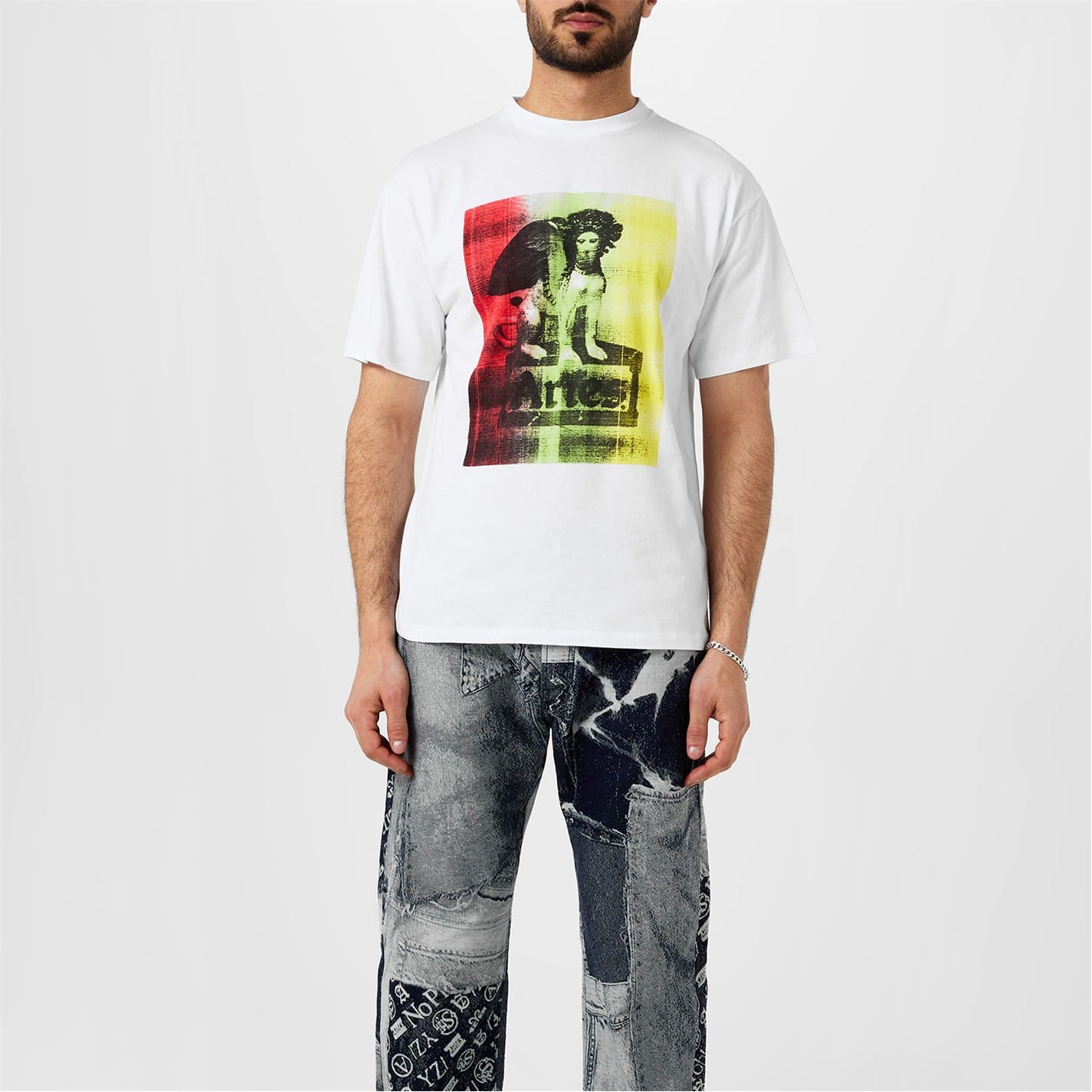 White Aries Sphynx Tee - Get The Label