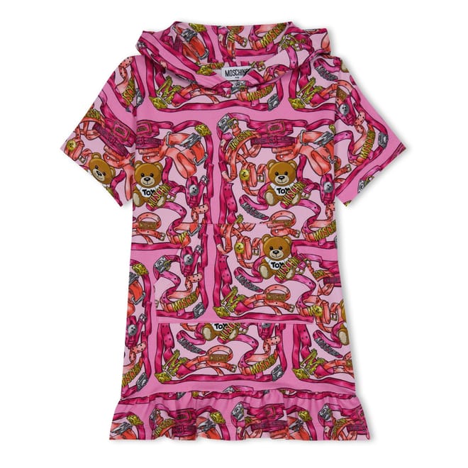 Toy Hooded Mini Skater Dress