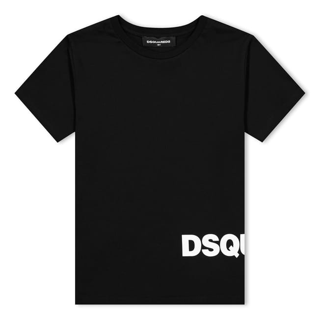 Logo Print Crew Neck Regular Fit T-Shirt