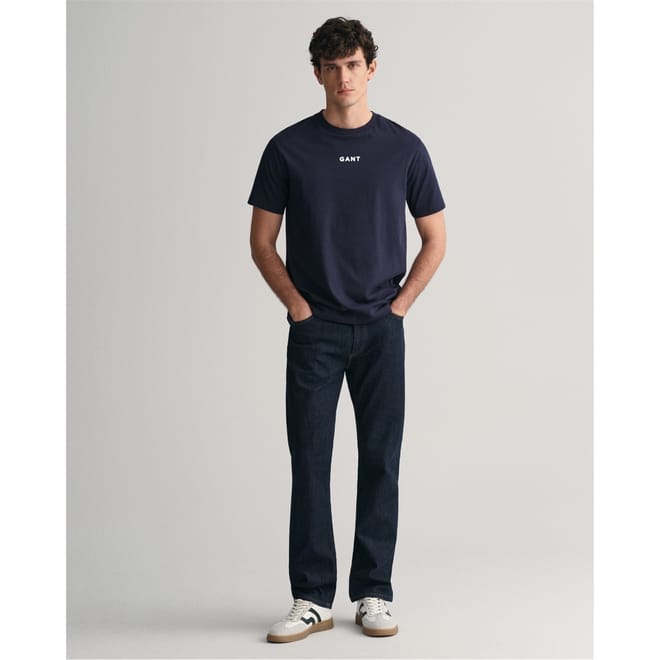 Five Pocket Design Straight Fit Jeans