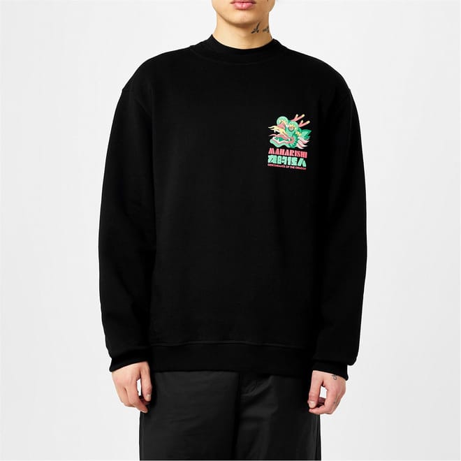 Maha Yotd Regular Fit Crew Neck Sweatshirt